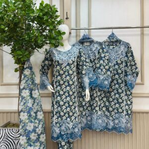 Premium Print Cotton Winter Fabric 3-Piece