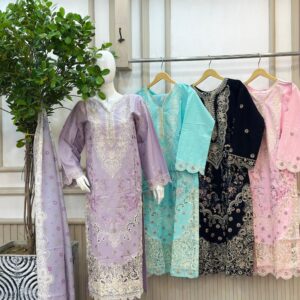 Premium Cotton Winter Fabric 3-Piece