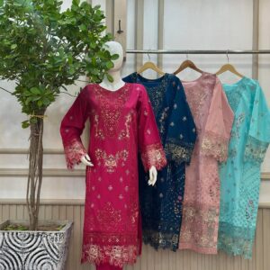 Cotton Winter 3-Piece Dress – Warm & Stylish