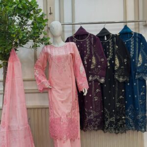 Cotton winter Fabric 3pc