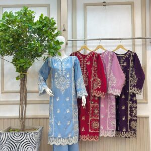 Cotton winter Fabric 3pc