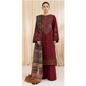 SAPPHIRE Premium dhanak with digital wool shawl