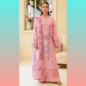 Adan libas on  Dhanak with Pashmina wool  shawl