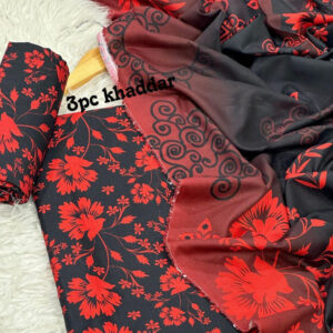 Alkaram khaddar 3pc unstitched