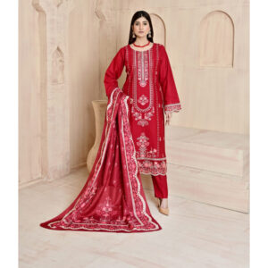 The Royal Iris" Heavy Embroidered 3PC Suit